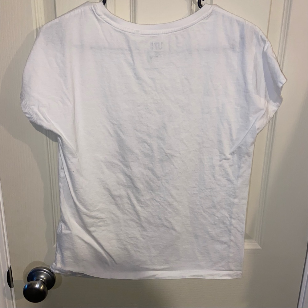 Disney x Uniqlo Cinderella women’s shirt small white rare - Picture 6 of 6